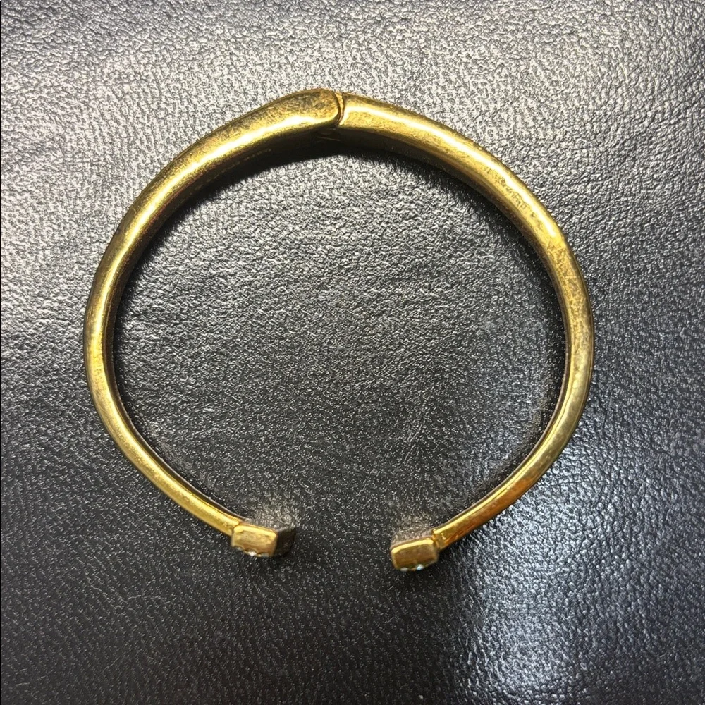 Kate Spade Raising The Bar gold tone bangle